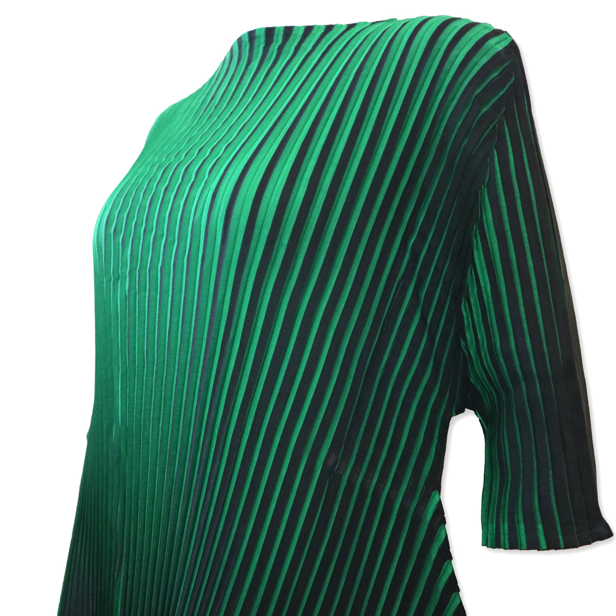 Accordion style pleated dress
