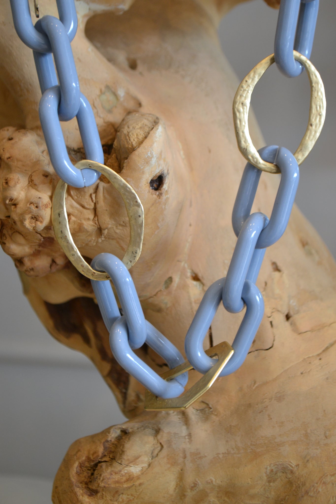 Blue Chain Necklace