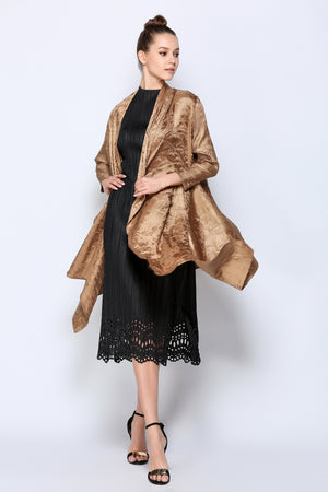 Micro pleated Spring Jacket